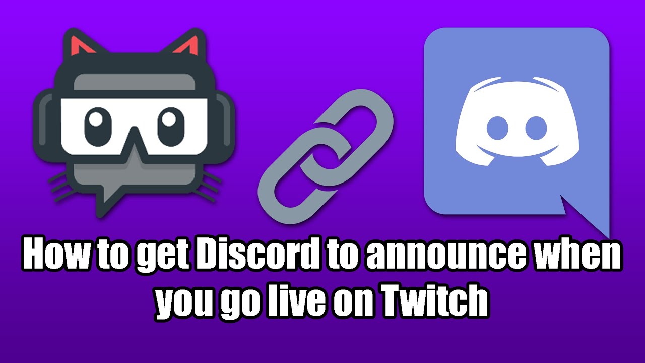 How To Get Discord To Announce When You Go Live On Twitch With Streamlabs Chat Bot Youtube