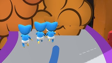 Merge Blue Monster Battle Run - Gameplay Walkthrough Max Level