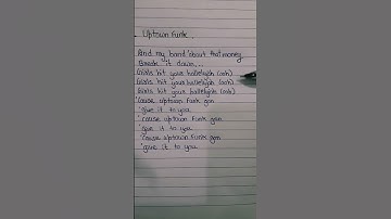Thumbnail of Uptown Funk - Mark Ranson and Bruno Mars #songlyrics #brunomars