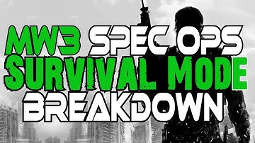 MW3 Spec Ops Survival Trailer Breakdown | Multiplayer Gameplay at The End? | Chaos