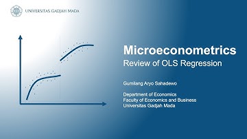 Review of OLS Regression