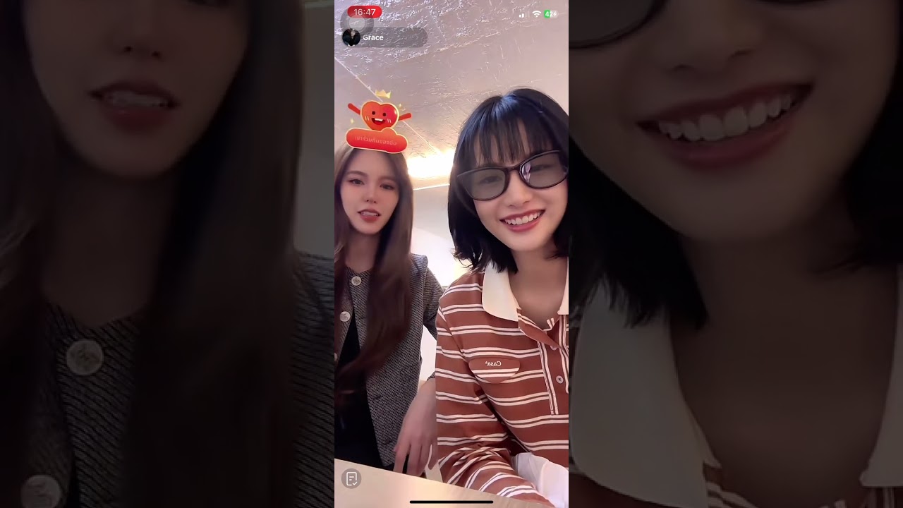 Live tiktok gracebudsarin 10/01/25 #gracebudsarin #เกรซบุศรินทร์ #matetheseries