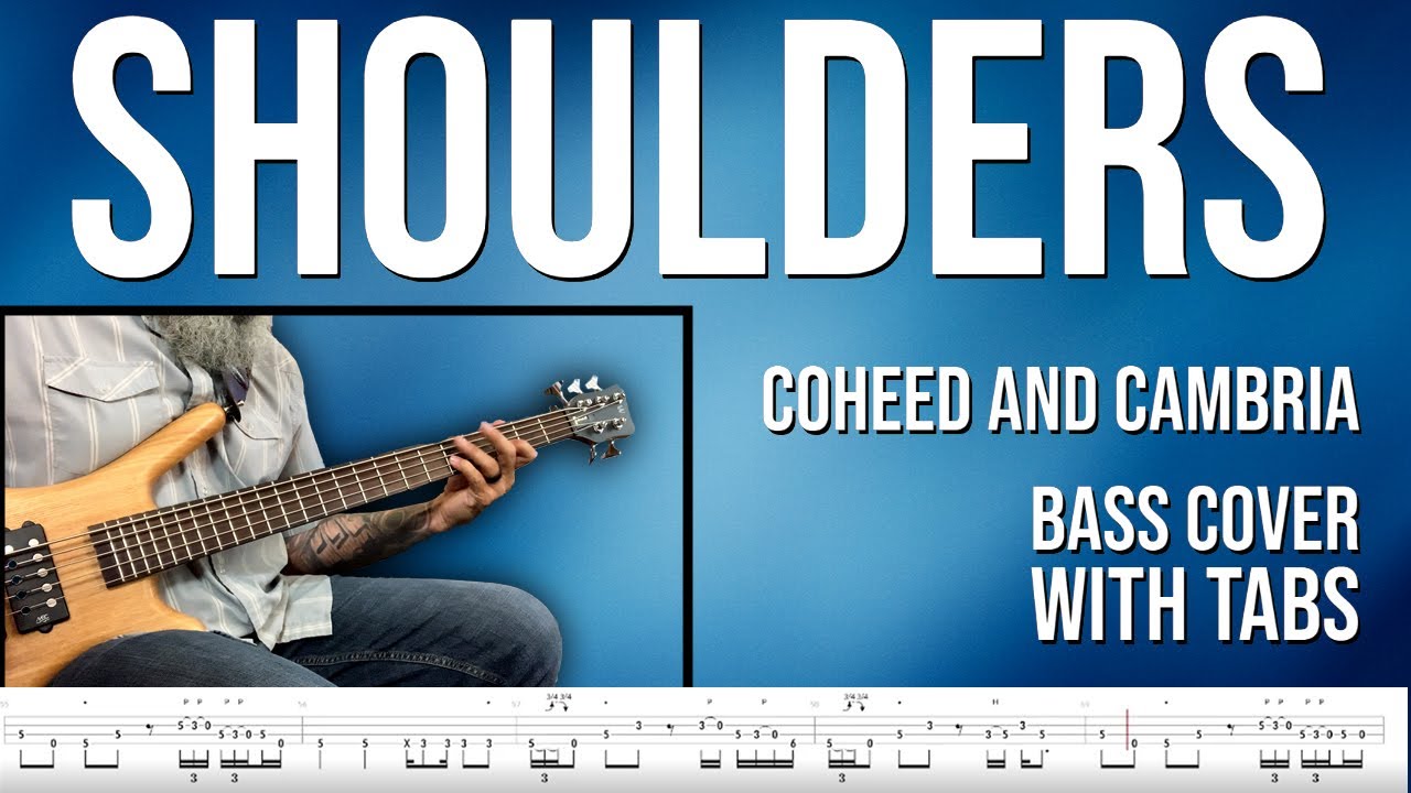 Shoulders Bass cover with tabs by Jeff beverly | Coheed and Cambria