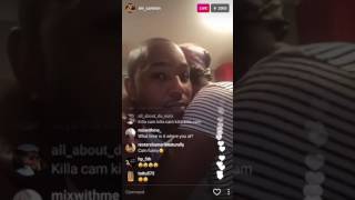 Cam'ron wildin on Instagram Live wit JuJu (Funny!) Information