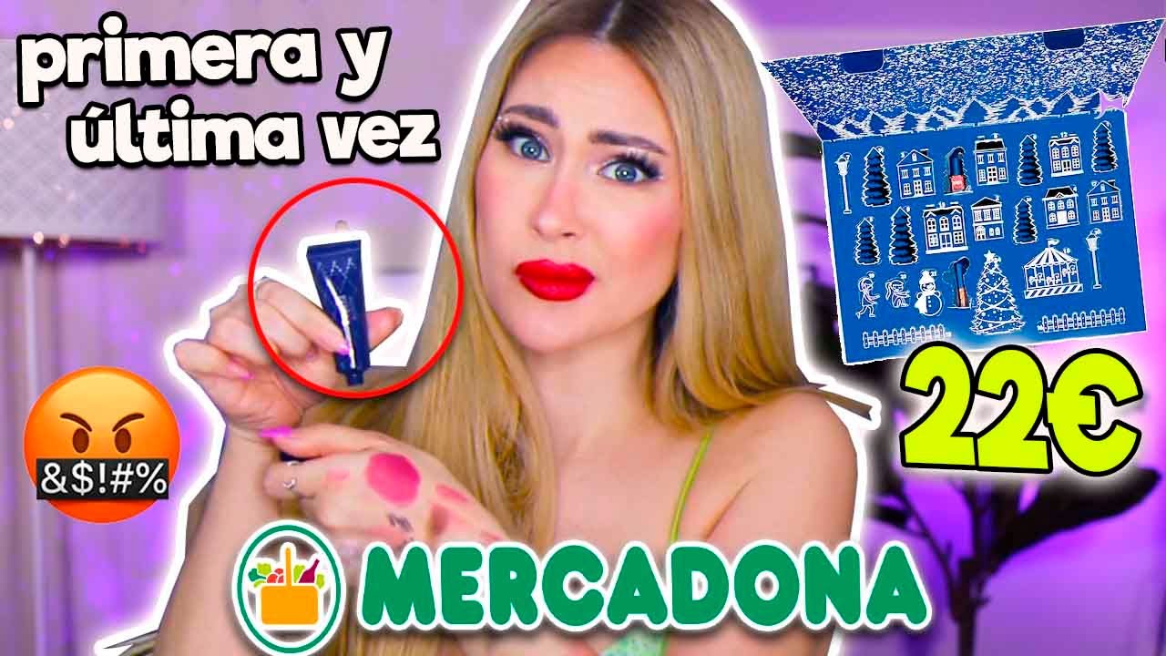 MERCADONA:💲22 por su CALENDARIO de ADVIENTO 2022 😤 ¡primera y última vez!