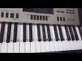 Jimmi jimmi jimmi aaja aaja  Disco Dancer| Keyboard tutorial|Harmonium|Slowly played in end|piano