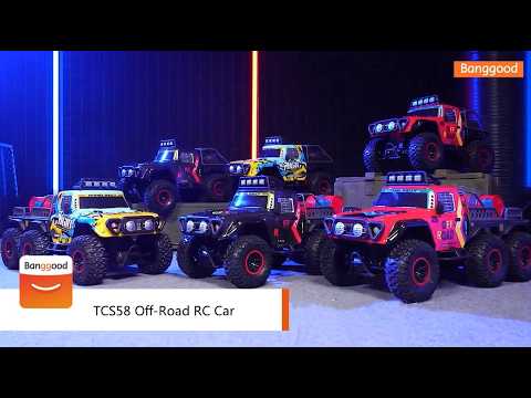 TCS58 1/10 2.4G 4WD RC Car Off-Road Climbing Truck - Shop on Banggood