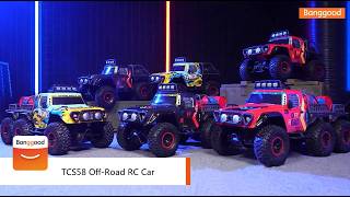 TCS58 1/10 2.4G 4WD RC Car Off-Road Climbing Truck - Shop on Banggood