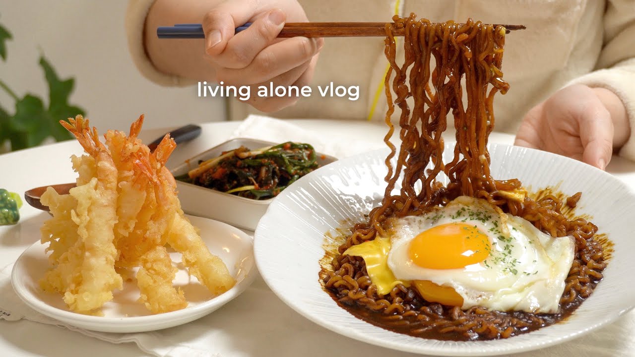 Влог о жизни в одиночку | Моя аренда и расходы на еду в Сеуле | Неделя без трат и домашняя еда!