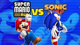 Super Mario Run vs Sonic Jump: The Irony screenshot 5