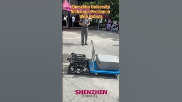 This is how a Chinese university welcome its freshmen.