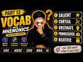 1000 Vocabulary Tricks Part 13 | Mnemonics for SSC CGL 2026, HSSC CET & One Day Exams