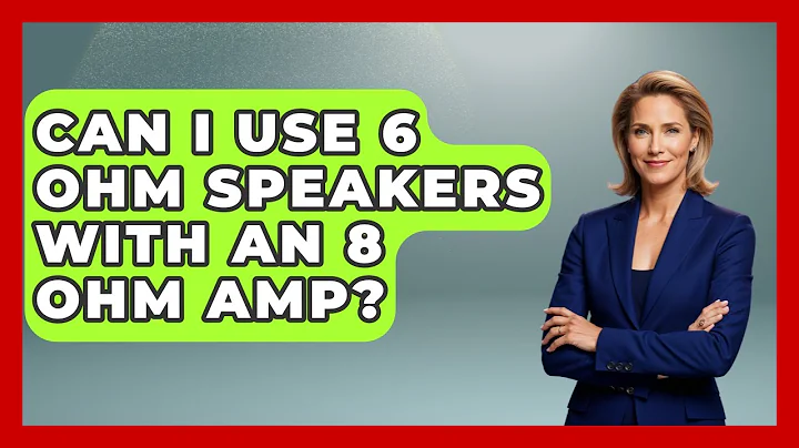 Can I Use 6 Ohm Speakers With An 8 Ohm Amp? - NextGen Viewing and Audio