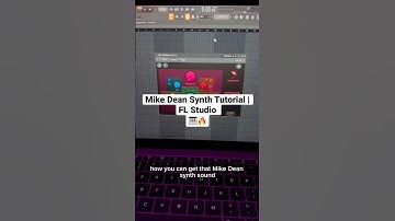 Mike Dean Synth Tutorial | FL Studio #shorts #flstudio