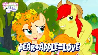 The FORBIDDEN Love Between 2 Pony Families 🍎💕🍐 | MLP: Friendship is Magic | Full Episodes