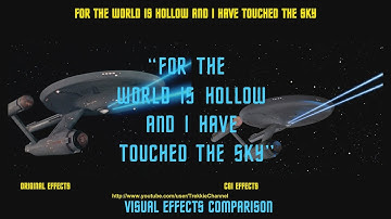 Visual effects comparison - For the World Is Hollow (redux)