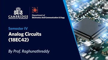 Module3:General structure and properties of feedback amplifier