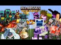 ALL BOSSES BATTLE ROYALE in Minecraft Mob Battle