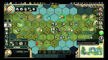 Civilization 5 Multiplayer - Shoshone and Greece Session 2 Part 1