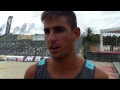 Interview: Luca Cramarossa on 1st round defeat of 2nd seeds