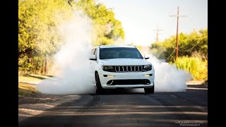 تفحيط العملاق (شيروكى تراك هوك)707 Jeep Grand Cherokee Trackhawk HP