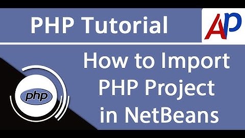 How to Import PHP Project in NetBeans