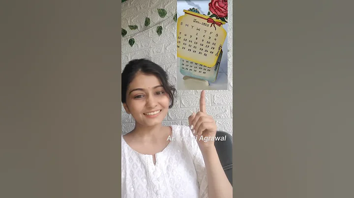 Create Your OWN 2025 Calendar and New Year Card DIY Style📅 #happynewyear2025 #newyearcard #calendar