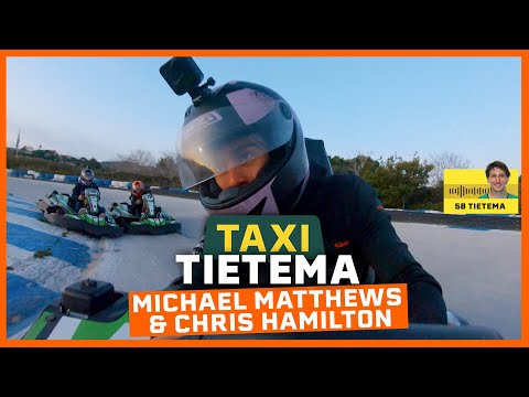 GO KART BATTLE MET HAMILTON EN MATTHEWS | TAXI TIETEMA