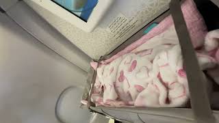 Flying with my 1 month old baby/ Qatar airways baby bassinet