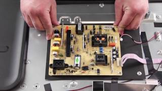 Hitachi LE55A6R9 55″ 1080p 120Hz LED LCD HDTV with Roku Streaming Stick Hitachi LE55A6R9 & LE55A6R9A Complete LED TV Repair Parts Kit - T-Con, Main Board & Power Supply