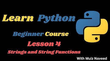 Strings & String Functions - Lesson 4