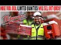HUGE MILWAUKEE TOOL DEAL (Limited Quanites) WILL SELL OUT QUICK