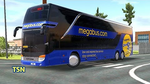 BUS GAMES Bus Simulator Ultimate - Double-decker Megabus Android iOS Gameplay #13