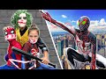 TEAM SPIDER-MAN NERF WAR IN REAL LIFE | Where Is SPIDER-GIRL And RED HERO ?? ( Live Action )