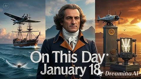 What Happened On This Day? Fascinating Events of January 18, #history #story