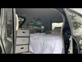 VAN TOUR : My 2013 Toyota Sienna No Build Mini Van Camper Conversion| Minimalist Lifestyle Vlog