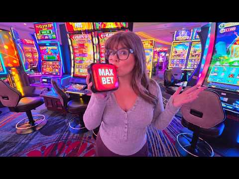 We Max Bet Every Slot Machine in the Casino and OMG!