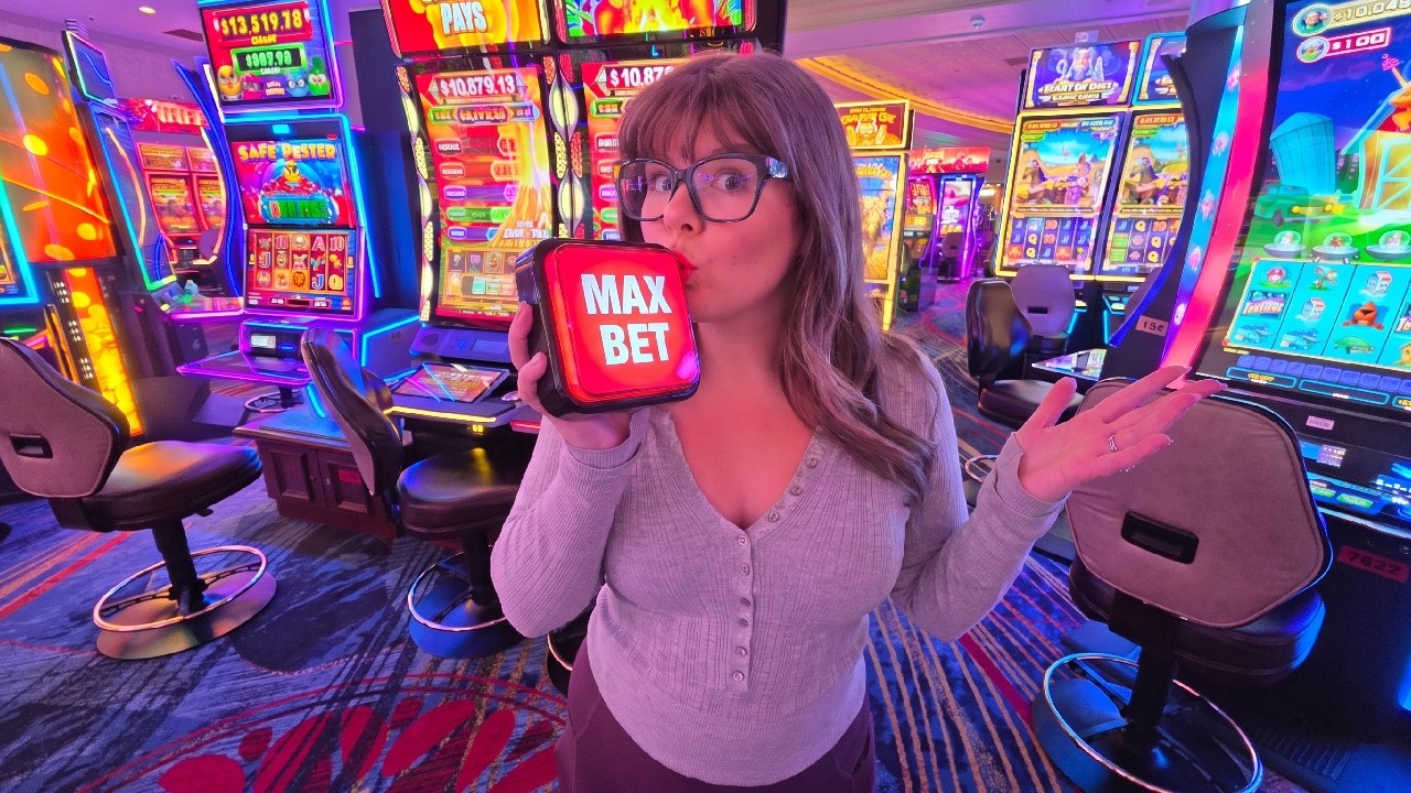 We Max Bet Every Slot Machine in the Casino and OMG!