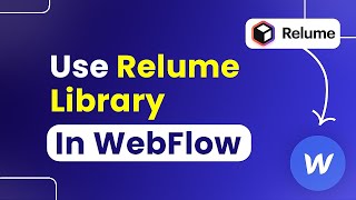 How to use Relume Library in Webflow (Step By Step)