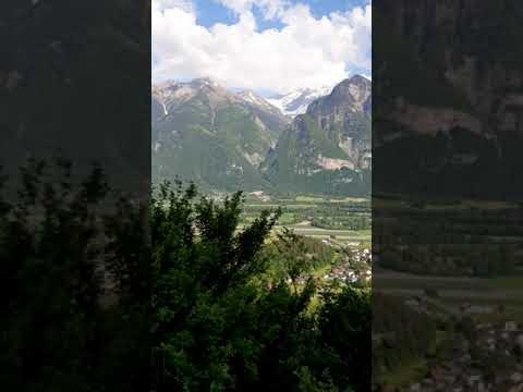 10 – Gretschins – Burgruine Wartau, Schweiz Switzerland with scenic view to Liechtenstein – June 3