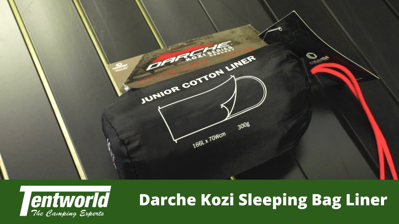 Darche Junior Sleeping Bag Liner, a great option for kids YouTube