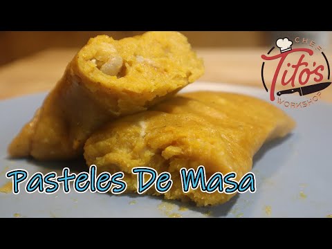 Pasteles De Masa (Puerto Rican Pasteles) - Delish D'Lites