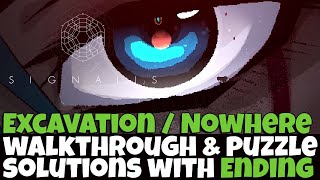 SIGNALIS - Excavation / Nowhere / Ending Walkthrough with Puzzle Solutions [Part 4]