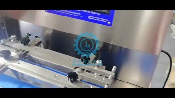SV-380 Encrusting Machine making two color mooncake