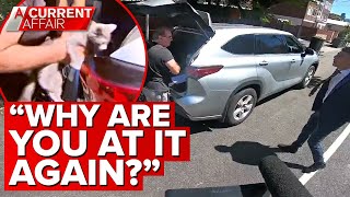 Man filmed allegedly selling cats from car boot following animal cruelty charges | A Current Affair