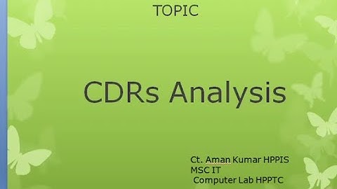 CDR Analysis|| CDR analysis in hindi || shortcut way to analyse CDR via excel| Police CDR analysis