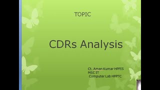 CDR Analysis|| CDR analysis in hindi || shortcut way to analyse CDR via excel| Police CDR analysis