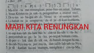MARI KITA RENUNGKAN MB 2000 - 382 Lagu Masa Sengsara