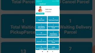 Courier Service Management Software  - Merchant App screenshot 2