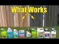 Deck and Fence Cleaners Review - Mold Mildew Algae - Pressure Washing Pre-Wash